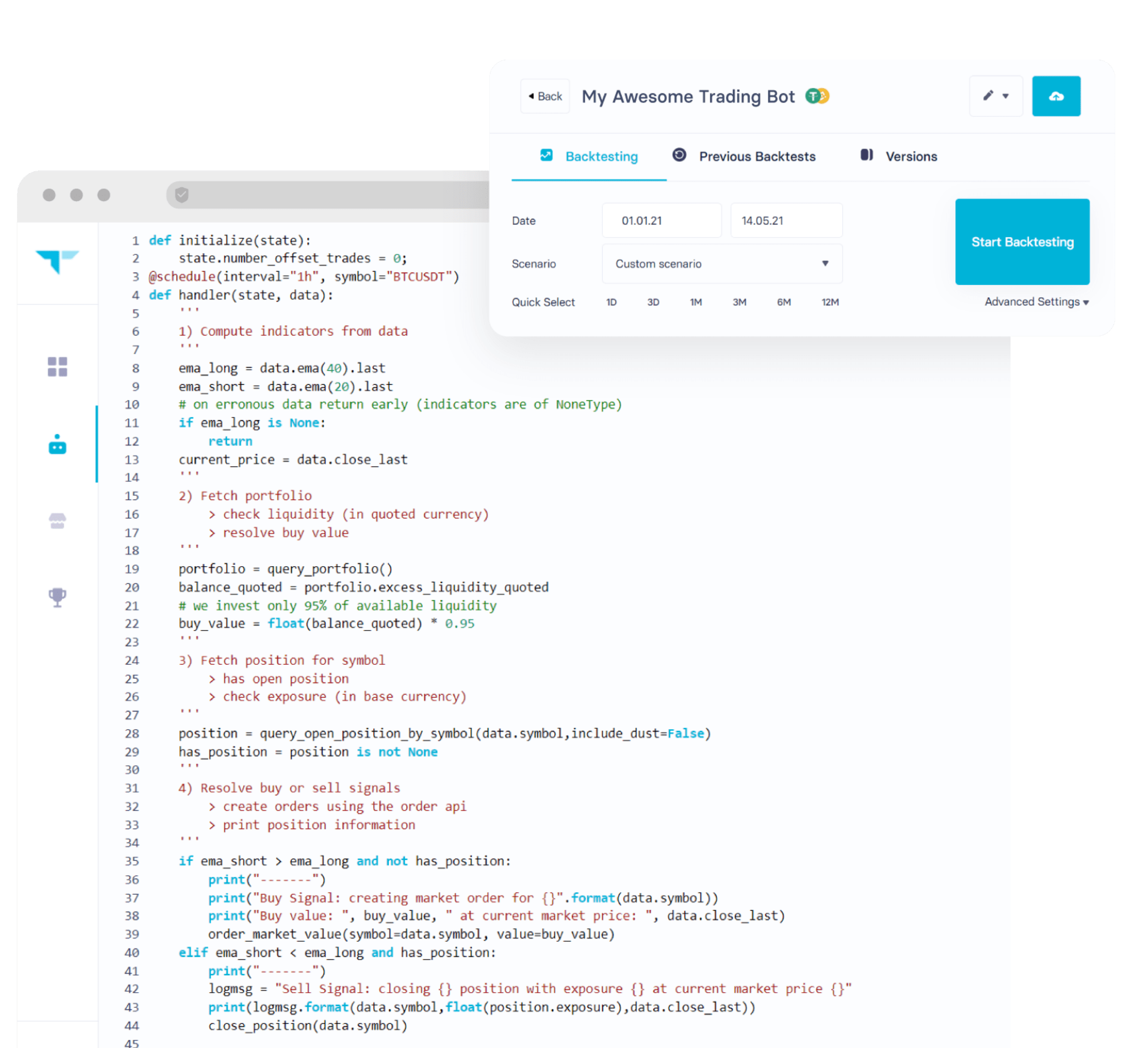 Trality Code Editor - A state-of-the-art tool for bot creators